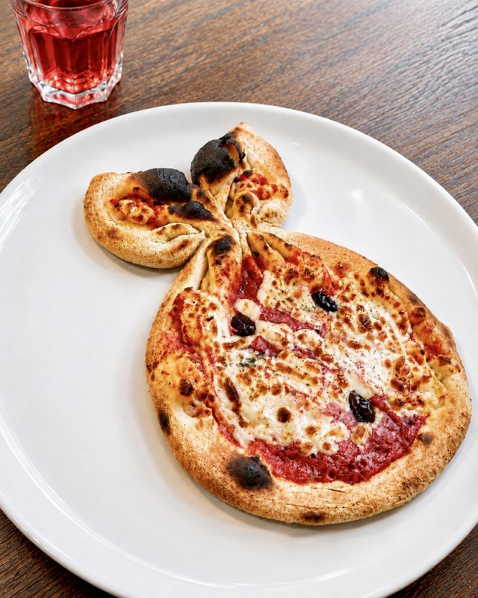 Pizza Bambino et son petit pain
